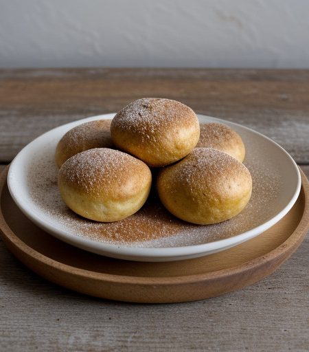 Svingi (Batter Puffs With Honey and Cinnamon recipe image