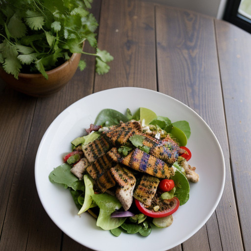 S&w Chicken Fajita Salad recipe image