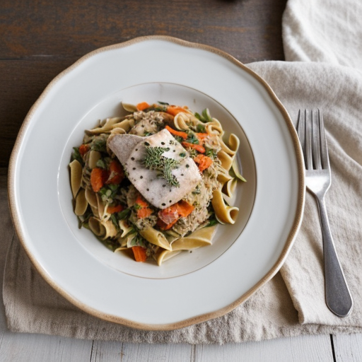 Swanson Chicken & Pasta Primavera recipe image