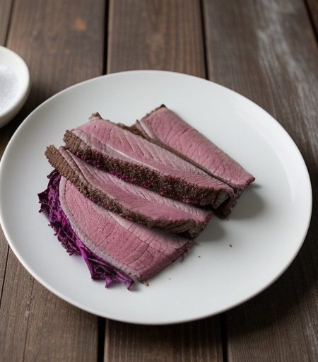 Swedish Dilled Roast Beef & Red Cabbage Lefse recipe image