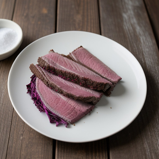 Swedish Dilled Roast Beef & Red Cabbage Lefse recipe image