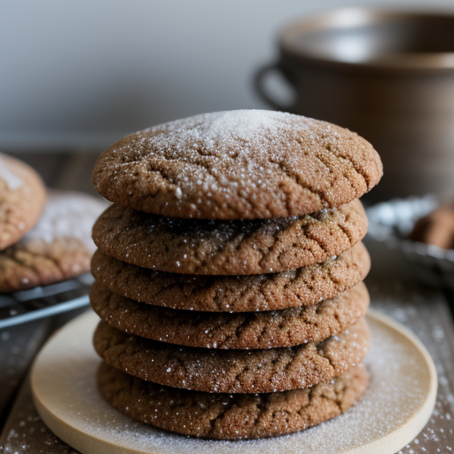 Swedish Ginger Cookies (Pepparkakor recipe image