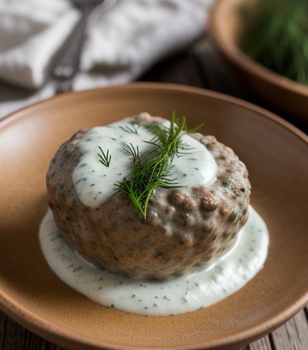 Swedish Meatballs With Creamy Dill Sauce recipe image