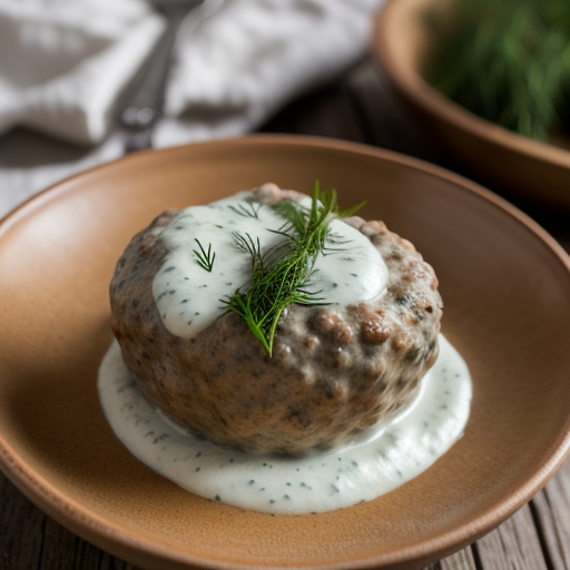 Swedish Meatballs With Creamy Dill Sauce recipe image