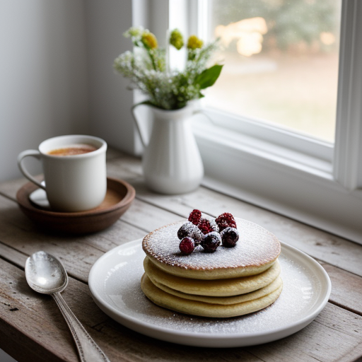 Swedish Pancakes With Lingonberries recipe image
