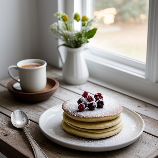 Swedish Pancakes With Lingonberries recipe image