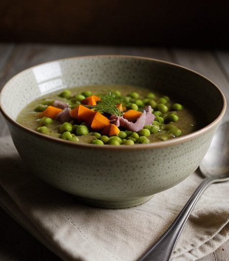 Swedish Style Pea Soup recipe image