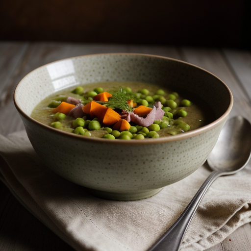 Swedish Style Pea Soup recipe image