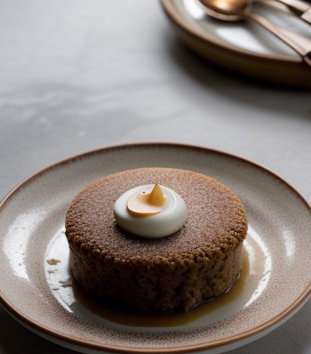 Sweet Almond Pudding With Red Dates recipe image