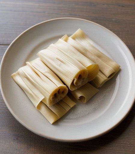 Sweet Bean Tamales recipe image