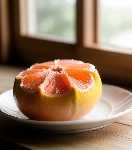 Sweet Broiled Grapefruit recipe image