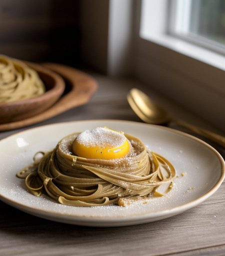Sweet Cinnamon Fettuccine recipe image