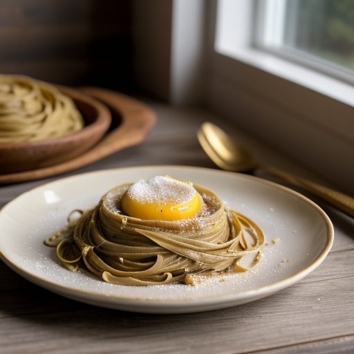 Sweet Cinnamon Fettuccine recipe image