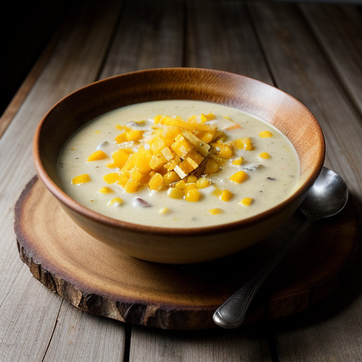 Sweet Corn & Cheddar Chowder recipe image