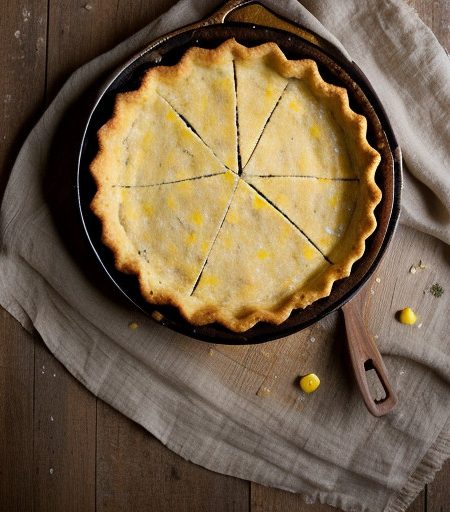 Sweet Corn Pie - Bon Appetit recipe image