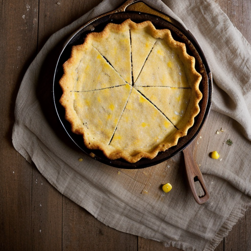 Sweet Corn Pie - Bon Appetit recipe image
