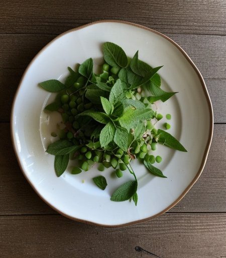 Sweet Garden Peas With Mint recipe image
