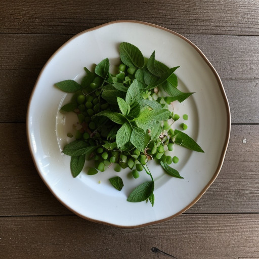 Sweet Garden Peas With Mint recipe image