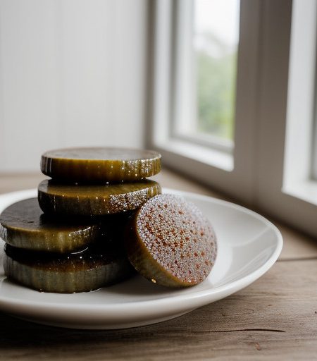 Sweet Ginger Pickles recipe image