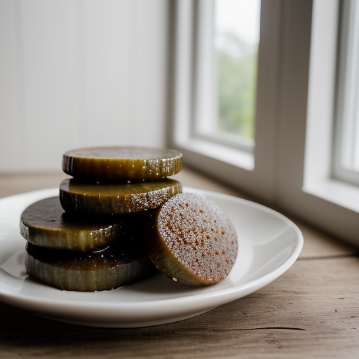 Sweet Ginger Pickles recipe image