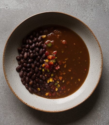 Sweet & Hot Bean Salsa recipe image