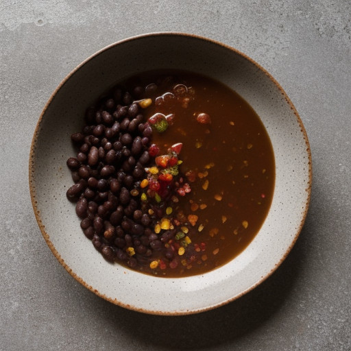 Sweet & Hot Bean Salsa recipe image