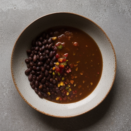 Sweet & Hot Bean Salsa recipe image