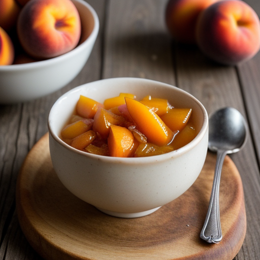 Sweet & Hot Peach Relish recipe image