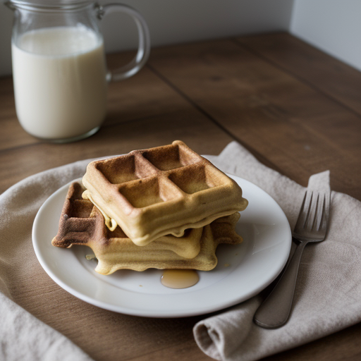 Sweet Milk Waffles I recipe image