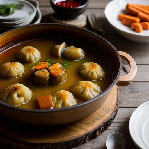 Sweet Mutton Hot Pot W/Dumplings recipe image