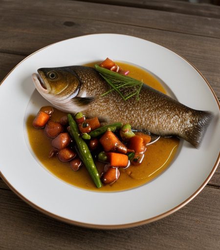 Sweet 'N Sour Lake Trout recipe image