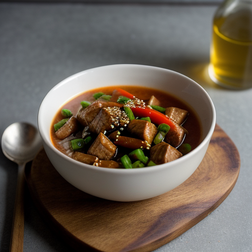 Sweet 'N Sour Sauced Pork recipe image