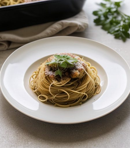 Sweet Napa Cabbage With Pasta recipe image