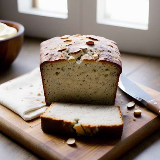 Sweet Onion-Almond Bread recipe image