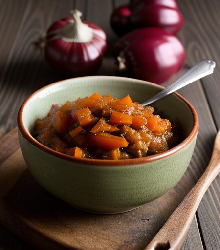 Sweet Onion Pepper Relish recipe image