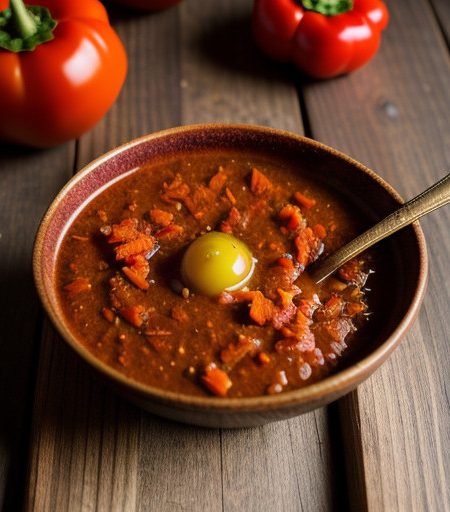 Sweet Onion and Roasted Pepper Relish recipe image