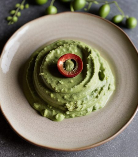 Sweet Pea Guacamole recipe image