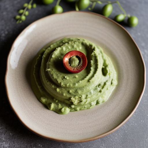 Sweet Pea Guacamole recipe image