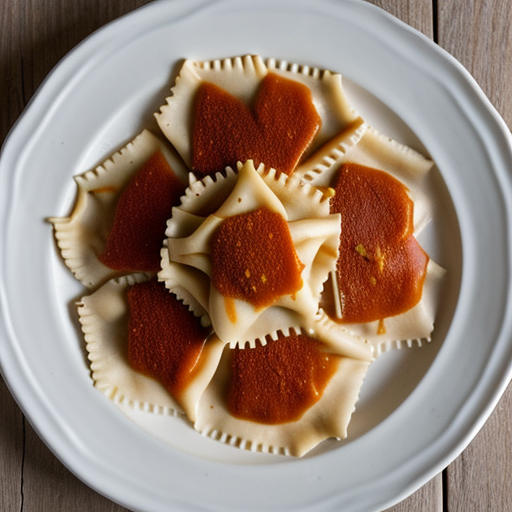 Sweet Pepper Ravioli (Adapted From William-So recipe image