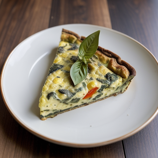 Sweet Pepper and Basil Frittata recipe image