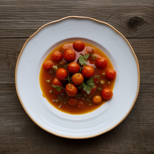 Sweet Pickled Cherry Tomatoes recipe image