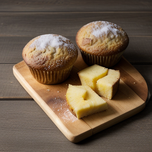 Sweet Pineapple Muffins recipe image
