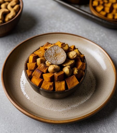 Sweet Potato Cashew Bake recipe image