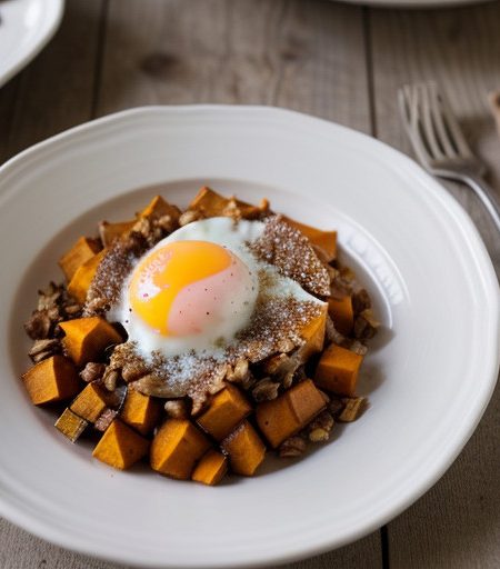Sweet Potato Casserole With Pecan Topping (M_c-Tx recipe image