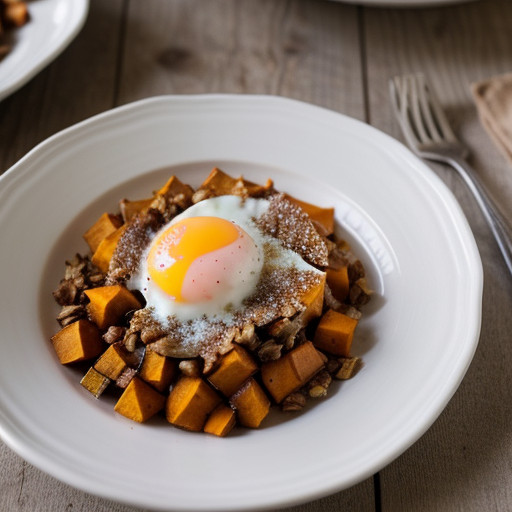 Sweet Potato Casserole With Pecan Topping (M_c-Tx recipe image