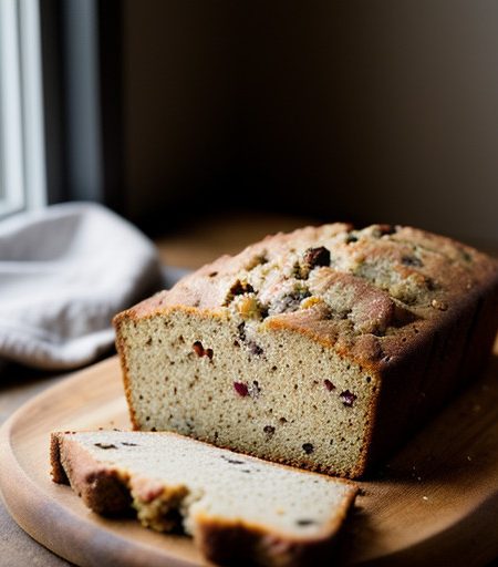 Sweet Potato-Cranberry Nutbread recipe image