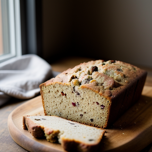Sweet Potato-Cranberry Nutbread recipe image