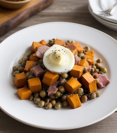 Sweet Potato & Ham Hash recipe image