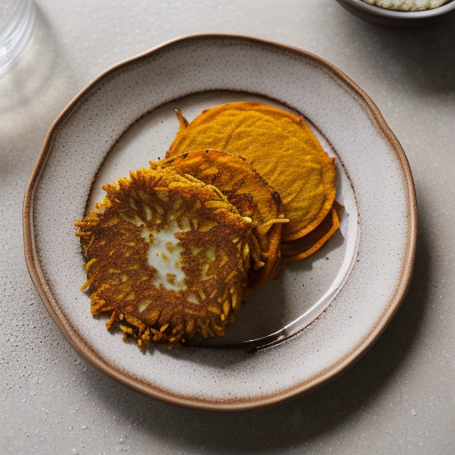 Sweet Potato Latkes recipe image