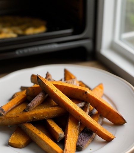 Sweet Potato Oven Fries recipe image